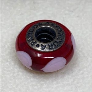 PANDORA Red Heart Charm